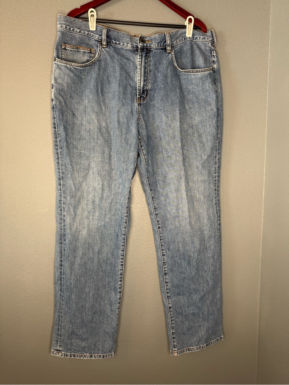 Tommy Bahama Classic Fit Jeans Mens 40x32 Blue 100% Cotton Straight Leg